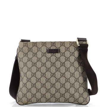 Vintage Web Crossbody Bag EC Canvas with Leather Small