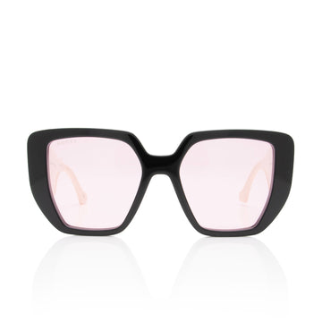 Gucci EC Oversized Rectangular Sunglasses