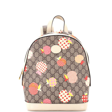 Interlocking G Patch Backpack Printed Mini EC Coated Canvas Small