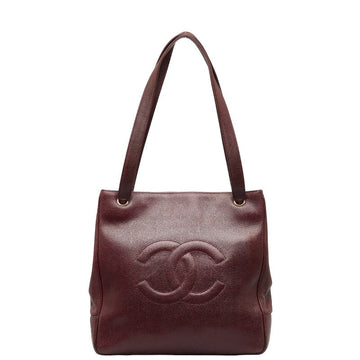 Chanel Big Coca-Cola Bottle Bag Wine Red Caviar S  Chanel