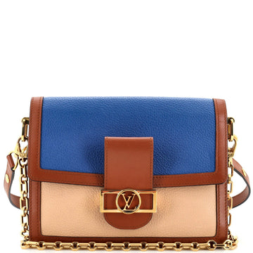 Dauphine Shoulder Bag Taurillon Leather MM