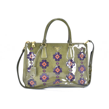 Spazzolato Double Zip Galleria Tote Bag