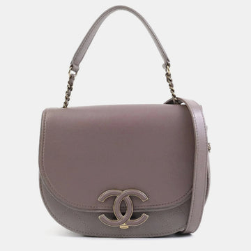 Goatskin Leather  Coco Curve Shoulder Bags