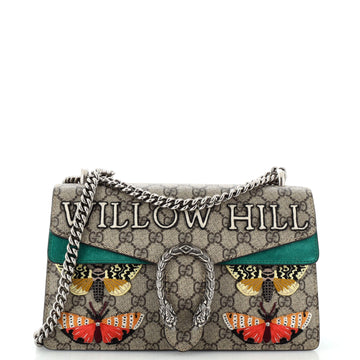Dionysus Bag Embroidered EC Coated Canvas Small