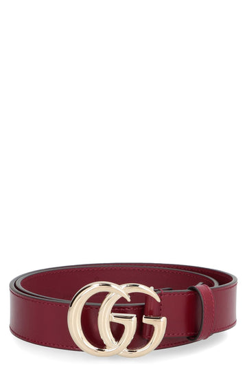 GUCCI GG Marmont Leather Mini Belt (6X4.7 CM)