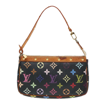 Louis Vuitton Pochette Accessoire  Canvas Clutch Bag