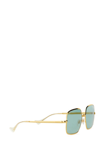 Gucci Women Occhiale Da Sole Squadrato Oversize