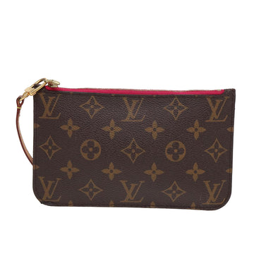 Louis Vuitton Pochette Accessoire  Canvas Clutch Bag