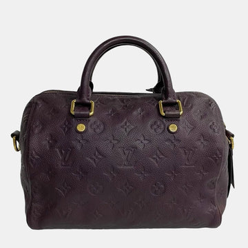 Purple Monogram Empreinte Speedy Bandouliere 25 Satchel Bag
