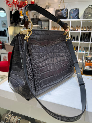 GIVENCHY Croc Embossed Bag