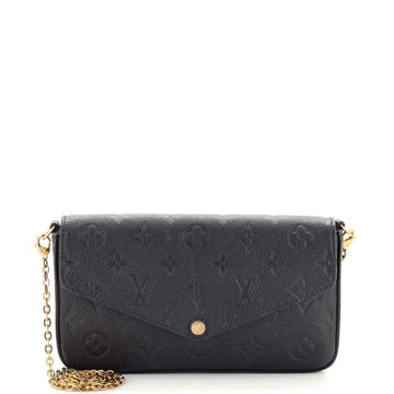 Felicie Pochette Monogram Empreinte Leather