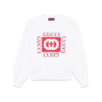 Gucci White Tops - Sweatshirts Women
