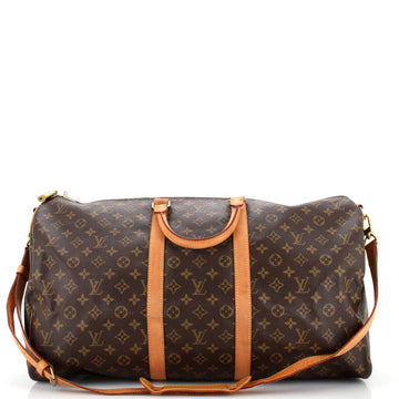 Keepall Bandouliere Bag Monogram Canvas 55