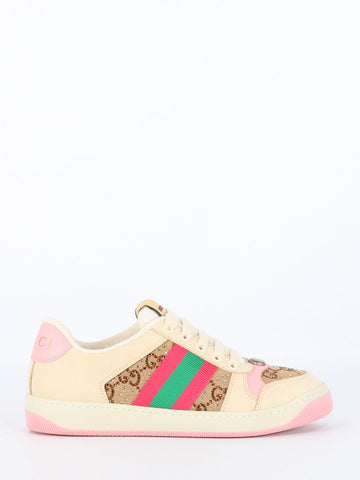 GUCCI Screener Sneaker with Web Motif - Size IT
