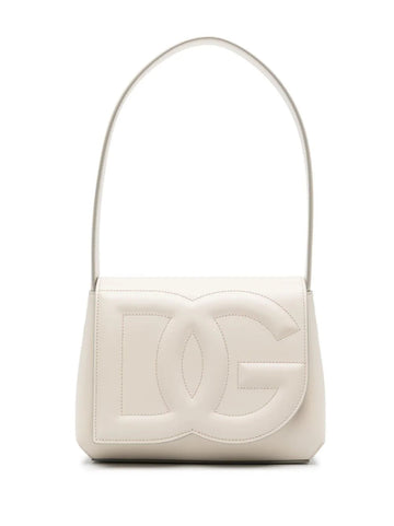 Dolce & Gabbana Women Shoulder Bag In Leather With Dg Logo