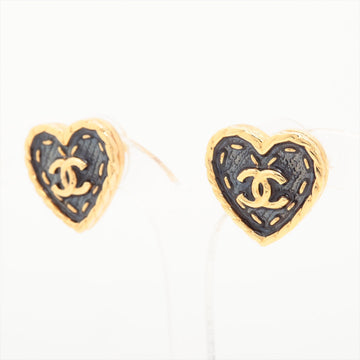 Chanel Coco Heart I24P Ear Rings for both ears