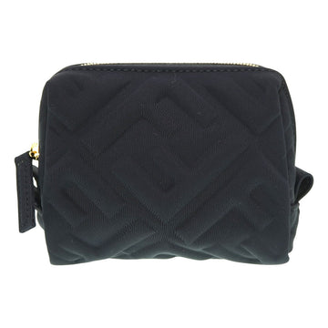 FENDI Pouch 8N0179 Nylon black makeup pouch Women Used
