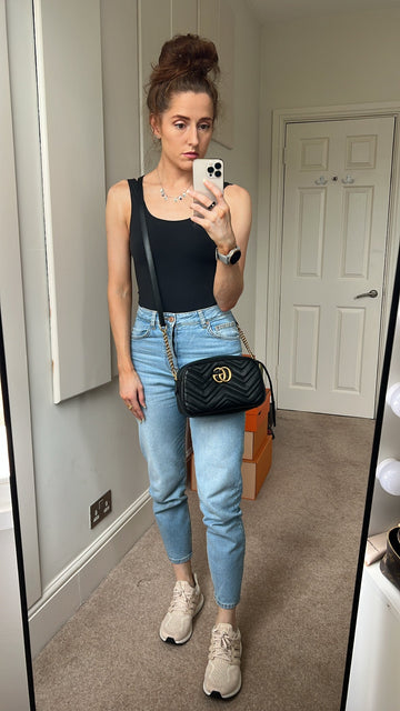 Gucci EC Black Marmont Small Shoulder Bag