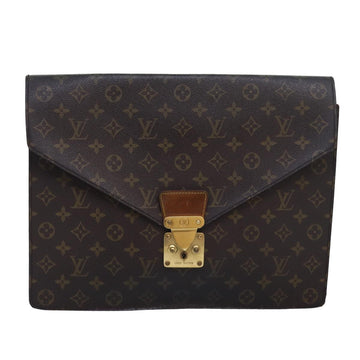 Louis Vuitton Porte Document Senateur  Canvas Briefcase Bag
