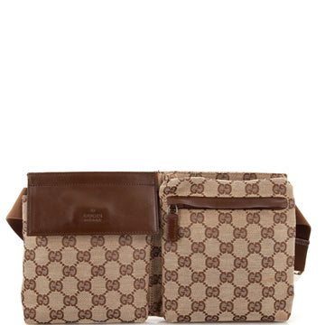 Vintage Double Belt Bag EC Canvas