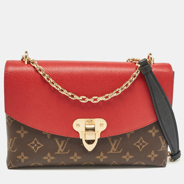 Cerise Monogram Canvas and Leather Saint Placide Bag