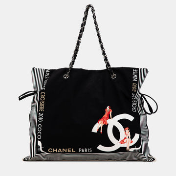 Paris-Venice Canvas Bon Bon Tote Bag