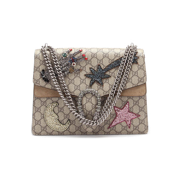 Medium CS Supreme Embroidered Shooting Star Dionysus Shoulder Bag 403348