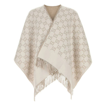 Gucci Neutrals Jackets - Capes & Ponchos Women