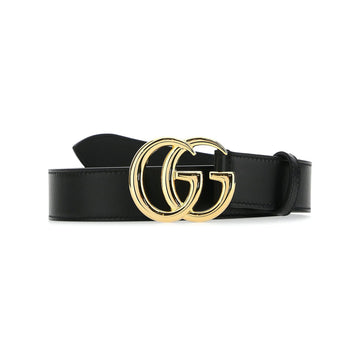 Gucci Black Belts Men