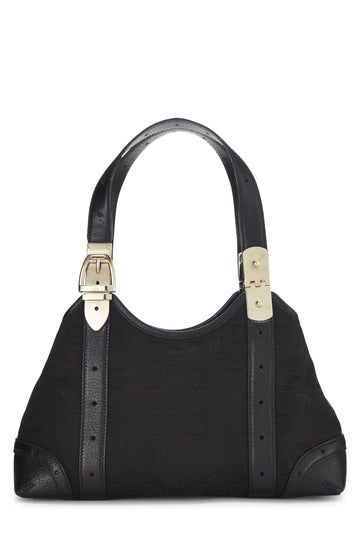 Gucci, Black Canvas Tote Small, Black