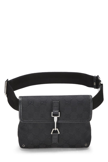 Gucci, Black CS Canvas Kandinsky Waist Pouch Small, Black