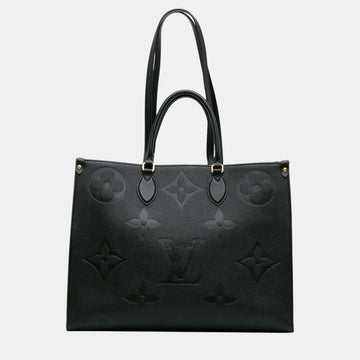 Black Monogram Empreinte Leather Onthego GM Tote Bag