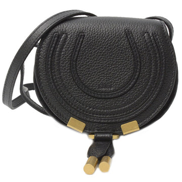 Chloe Marcie Nano Saddle Bag Black
