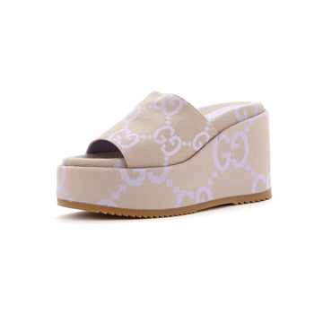Women's Angelina Platform Wedge Sandals EC Canvas