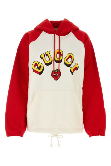 GUCCI Two-Tone Oversize Sweatshirt for Women