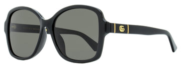 Gucci Women's Butterfly Sunglasses EC0765SA 002 Black 57mm