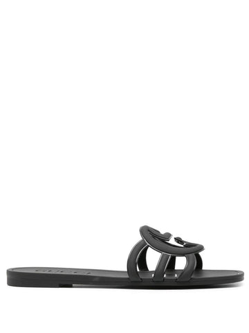 GUCCI Signature Interlocking Slide Sandals for Women - FW25