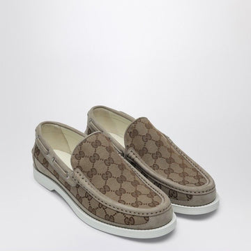 GUCCI Classic Loafer in Original GG Fabric for Men