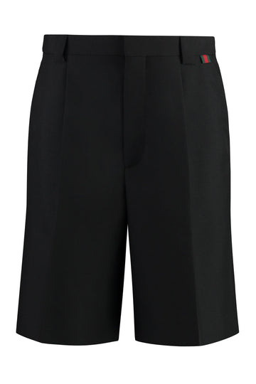 GUCCI Men's Twill Bermuda Shorts - FW24 Collection