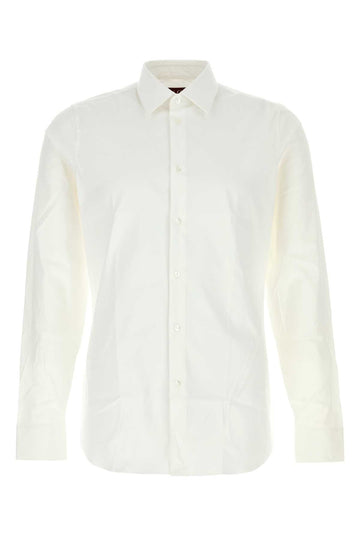 GUCCI Slim Fit Stretch Poplin Shirt for Men