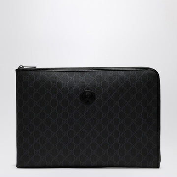 GUCCI Medium Supreme Fabric Briefcase