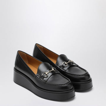 GUCCI Women's Platform Loafer with Horsebit Detail