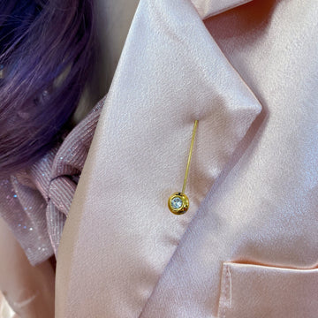 Chanel Vintage Crystal Brooch
