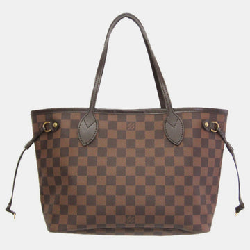 Brown Canvas PM Neverfull Tote