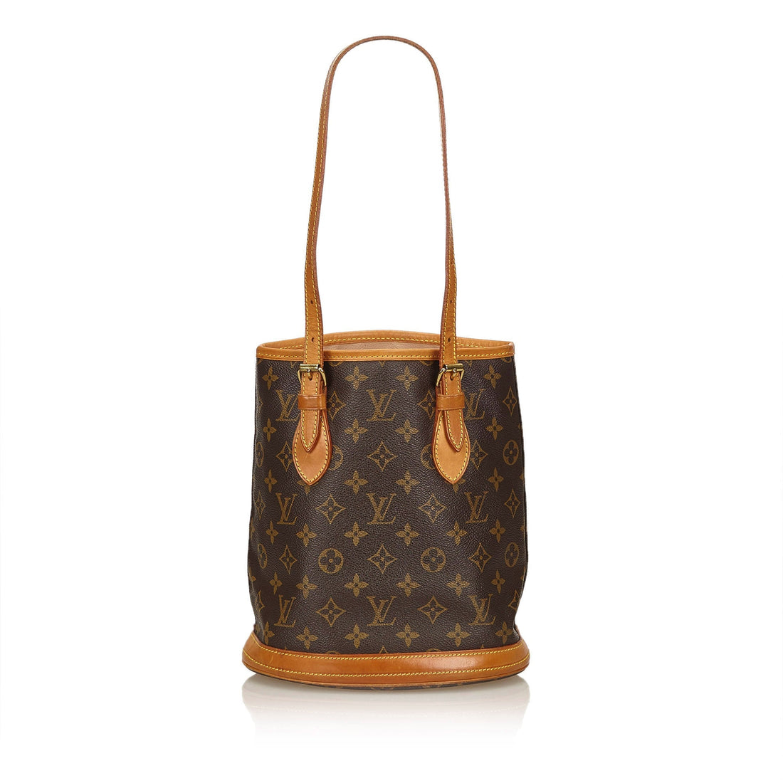Louis Vuitto Petit Bucket Monogram Canvas Tote Bag