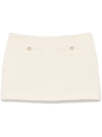 GUCCI Chic Bouclé Mini Skirt