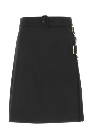 BURBERRY Elegant Stretch Mini Skirt for Women