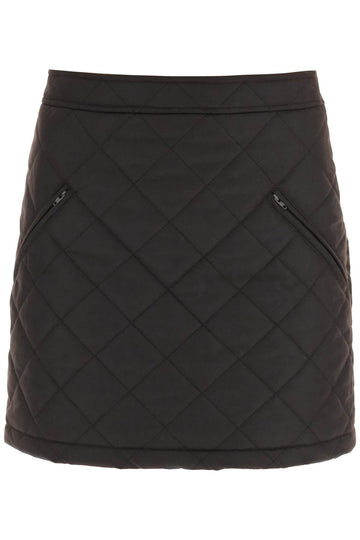 BURBERRY Cotton Mini Skirt for Women - SS24 Collection