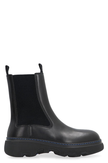 BURBERRY Women's Leather Chelsea Boots