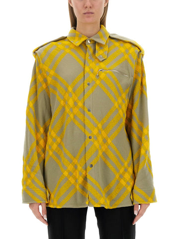 BURBERRY Wool Blend Embroidered Jacket for Women - FW23